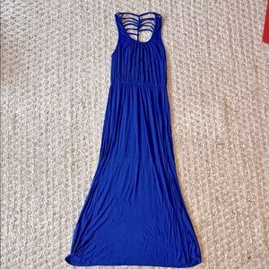 Royal Blue Maxi Dress